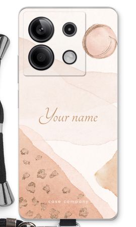 Gold Spots Namecase - Blush