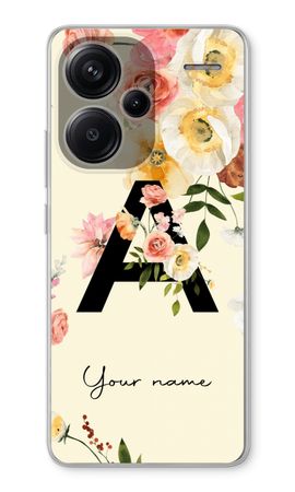 Flirty Flowers Monogram