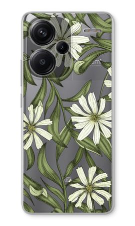 White flower pattern