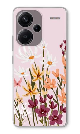 Painted wildflowers