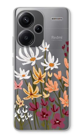 Painted wildflowers