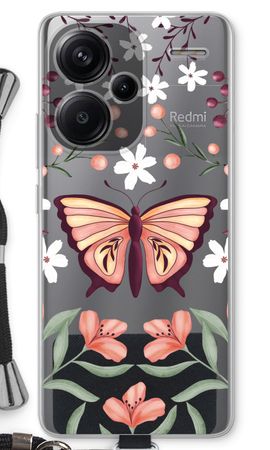 Butterfly in a floral world