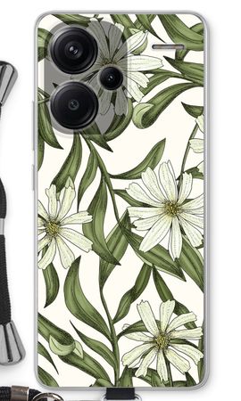 White flower pattern