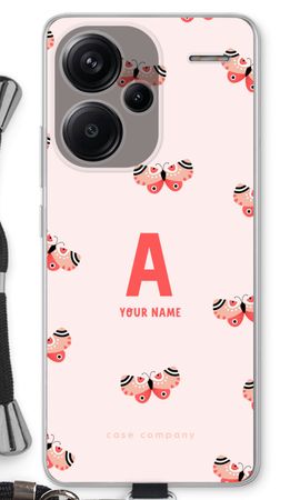 Rosy Butterflies Monogram