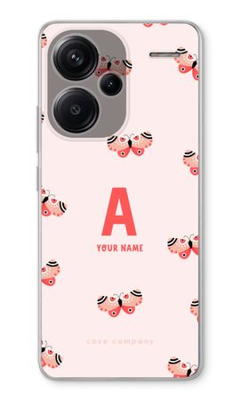 Rosy Butterflies Monogram