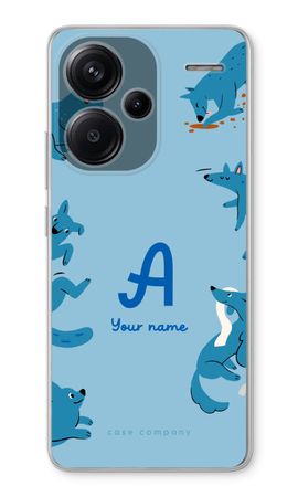 Playful Dogs Monogram