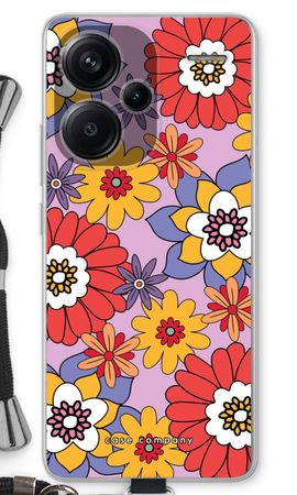 Retro Flowers - Purple