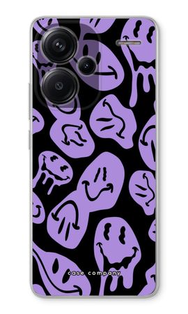 Melting Smiley - Purple