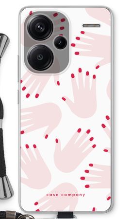 Hands pink