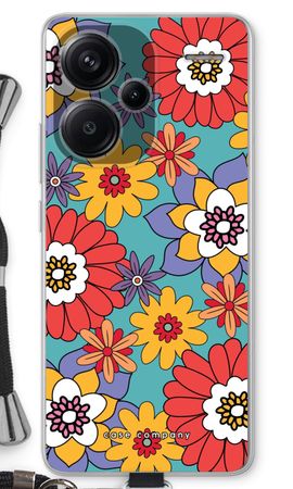 Retro Flowers - Blue