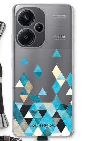 Coloured triangles blue