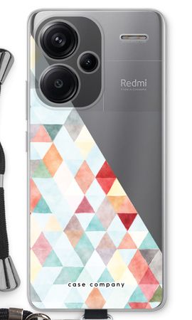 Coloured triangles pastel