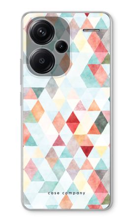 Coloured triangles pastel