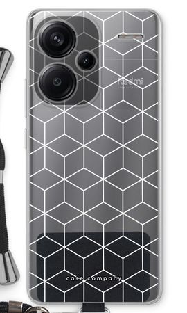 Cubes black and white