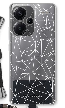 Geometric lines white