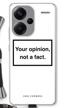 Your opinion