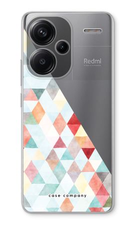 Coloured triangles pastel