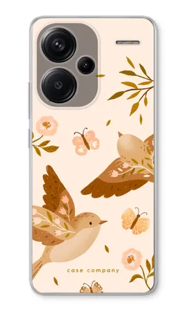Fluttering Pair, Capa macia Xiaomi Redmi Note 13 Pro plus
