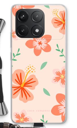 Tropical Pink Flowers