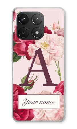 Spring florals pink roses