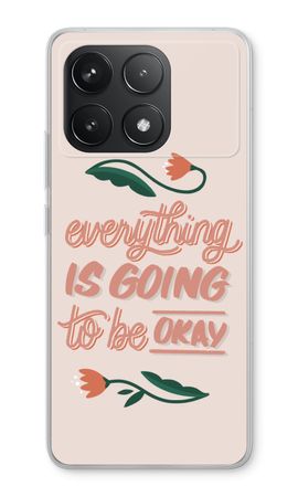 Optimistic flower girl