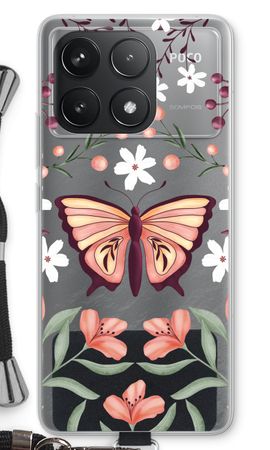 Butterfly in a floral world