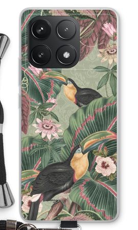 Tropical jungle toucan