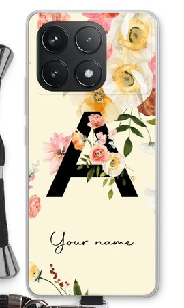 Flirty Flowers Monogram