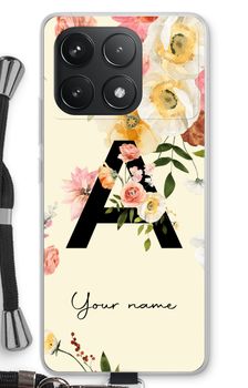 Flirty Flowers Monogram