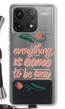 Optimistic flower girl