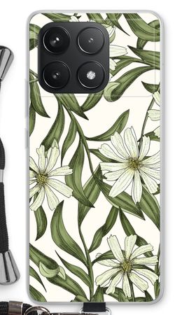 White flower pattern