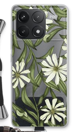 White flower pattern