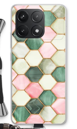 Hexagons in stained glass