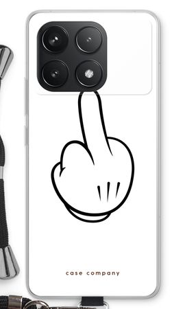 Middle finger white