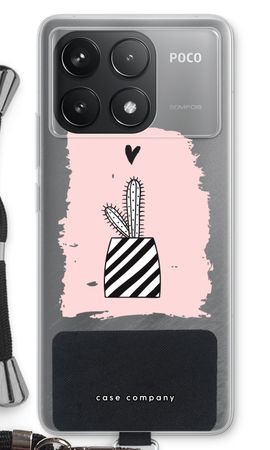 Black and white cactus