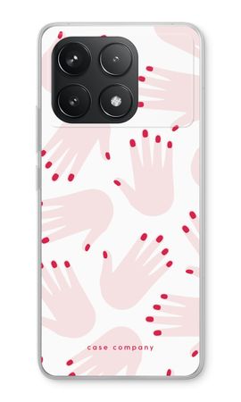 Hands pink