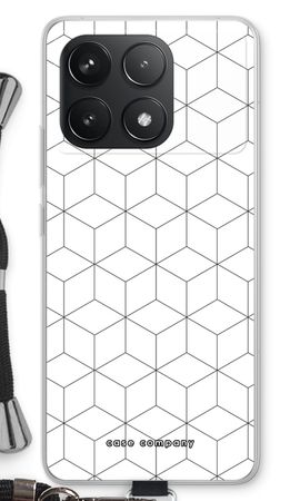 Cubes black and white