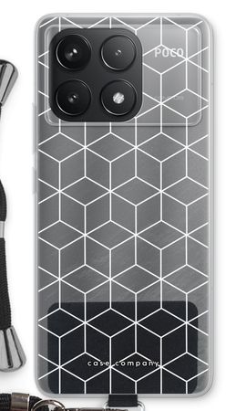 Cubes black and white