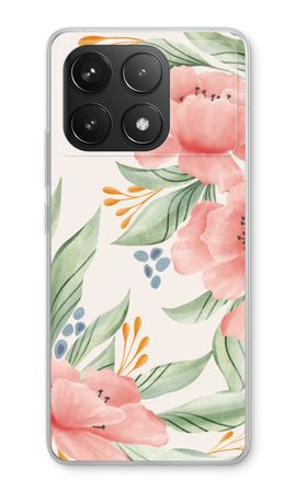 Soft pink flowers