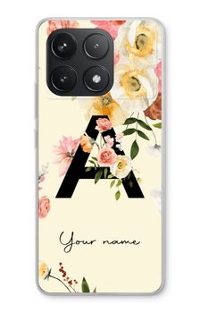 Flirty Flowers Monogram