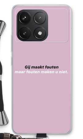 Fouten maken u niet