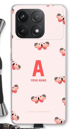 Rosy Butterflies Monogram
