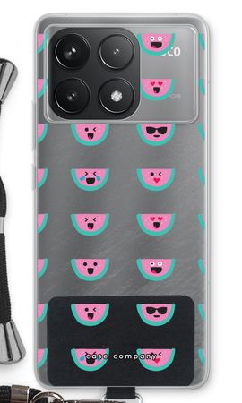 Smiley watermeloenprint