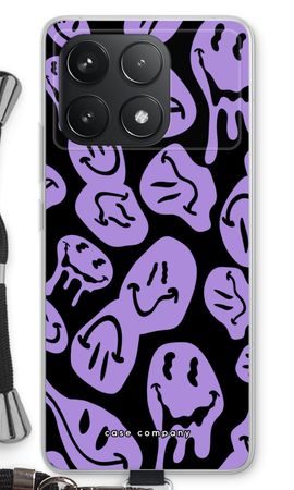 Melting Smiley - Purple