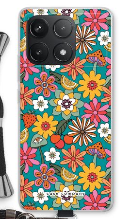 Retro Flowers N°2 - Blue