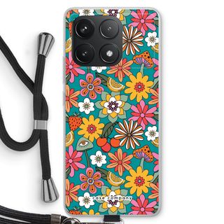 Retro Flowers N°2 - Blue