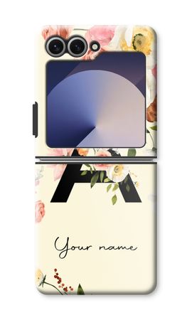 Flirty Flowers Monogram