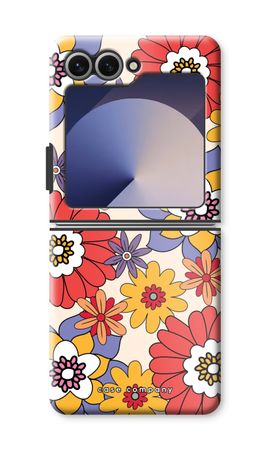 Retro Flowers - Yellow