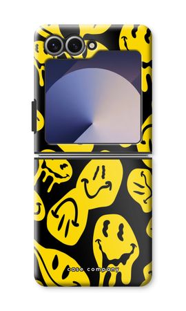 Melting smiley - Yellow