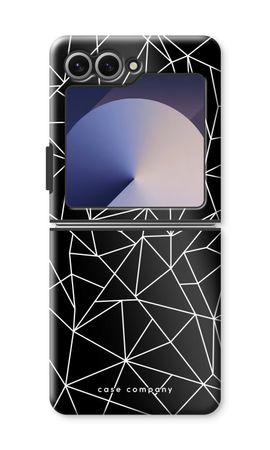 Geometric lines white